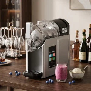 5 in 1 Frozen Drink Maker Electric Horizontal Ice Shaver for Slush Milkshake Frozen Juice Alcoholic Cocktail 2L