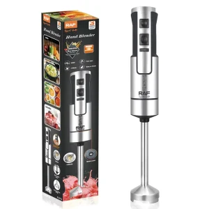 5 in 1 Hand Blender Set 400W Electric Immersion Blender Kitchen Mixer 4 Blade Stainless Steel 1000ml Whisk Chopper Grinder