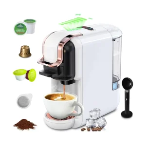 5 in 1 Multifunctional 19Bar Automatic Coffee Machine Maker Single Serve Coffee Maker for Household Use US Plug Type