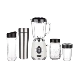 5 in 1 Retro Blender Smoothie Table Blender Electric Machine Mixer Grinder
