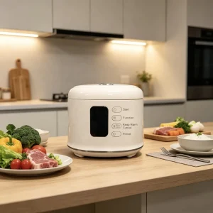 5.0L 900W Digital Rice Cooker WT D03 with One Click Lid Opening 24H Timer Big Food Cooker