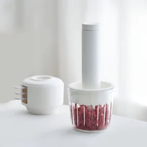 500ML Multi Function Meat Chopper Grinders Electric Mini Slicer Vegetable Food Chopper Sauce Blender