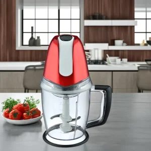 500W 1.5L Electric Portable Food Chopper Multifunction Meat Grinder and Vegetable Blender for Home Kitchen Use