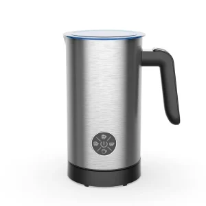 500W Factory Automatic Stainless Steel Milk Frother for Household Use with Multiple Froth Density Options Easy Safe Operation