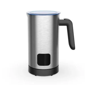 500W Factory Automatic Stainless Steel Milk Frother for Household Use with Multiple Froth Density Options Easy and Safe Operation