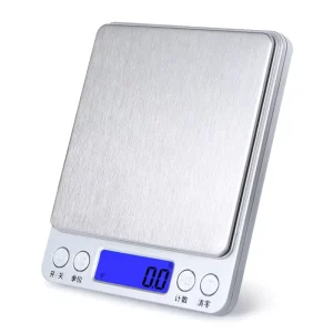 500g 0.01g High Precision Electronic Scale 3KG 0.1g High Sensitivity Kitchen Electronic Scale Portable Coffee Jewelry Scale