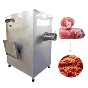 500kg/h Frozen Pork Beef Goat Meat Grinder Slicer Machine
