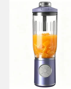 500ml Battery Powered 6 Blades Push Button Portable Blender for Car Hotel & RV Use