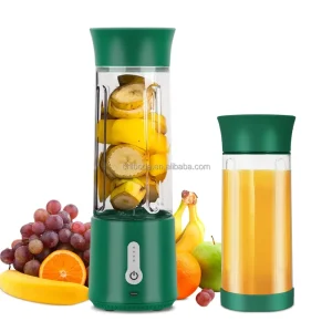 500ml Mini Portable Blender Stainless Steel Electric Travel Home Kitchen Juicer Cup for Smoothie Fresh Fruit Orange Citrus Maker