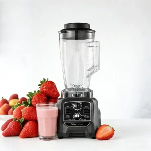 506 Black Red Heavy Duty 6L 2200W Pure Copper Motor Multifunctional Smoothie Commercial Blender Household Kitchen
