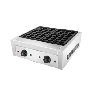 56 Holes Automatic Electric Takoyaki Maker Fish Ball Barbecue Oven Takoyaki Machine for Stainless Steel