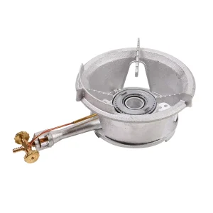 5B Cast Iron LPG Gas Burner High Pressure Single Burner for Commercial Kitchen
