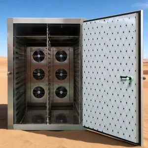 5HP Integrated Heat Pump Drying Plant 304 Stainless Steel Food Dehydrating Machine All in One Fruit Vegetable Kiln