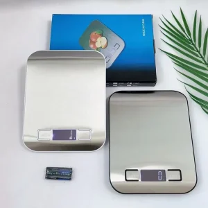 5KG 10g LCD Digital Pocket Kitchen Checkweigher Scale Portable OEM with 1 Year Warranty