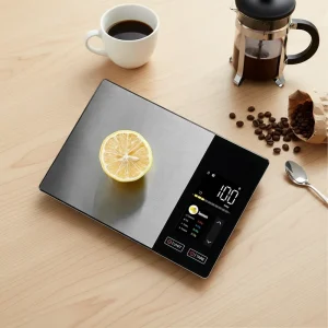 5KG 1g 500g Precision Multifunctional Battery Smart Kitchen Scale Nutritional Calculator TFT Display Stainless Steel