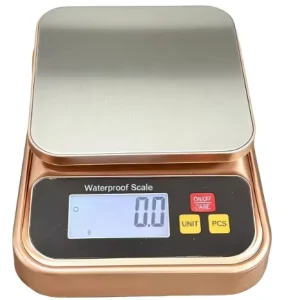 5KG Waterproof ABS Li-Battery Powered Digital Kitchen and Food Scale LCD SF400 Model 10kg Capacity