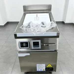 5KW Professional Commercial Electric Deep Fryer with Intelligent Temp Control Vertical Deep Fryer for Fast Food Kitchen Equipment