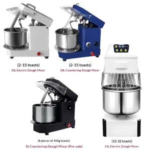 5L 10L Desktop Small Dough Mixer Food Grade Mixer Detachable Mixer Flour Mixer for Baking