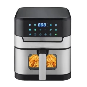 5L 6L 7L 8L 12L Oil Free Fryer Electric Deep Digital Rapid Air Fryer Stainless Steel Smart Air Fryer