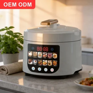5L 6L Electric Pressure Cooker Digital Pressure Cooker Electric Pressure Cooker for Family Kitchen Cooking Appliance