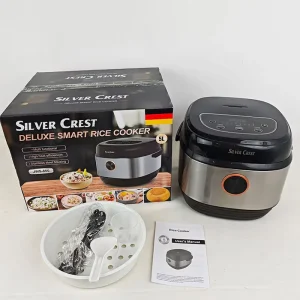 5L 900W Stainless Steel Drum Rice Cooker Large Capacity Smart Multifunctional Household Cooker