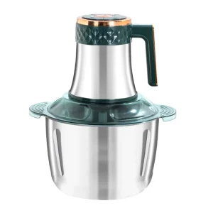 5L Electric Stainless Steel Food Processor Home Kitchen Meat Grinder Vegetable Restaurant Copper Plastic Glass Aluminium 6L