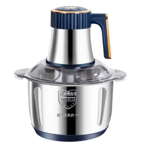 5L Electric Stainless Steel Meat Grinder 500w Strong Food Processing Machine 5 Speed Mode