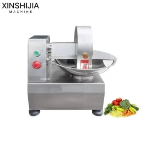 5L Electric Stainless Steel Mini Portable Commercial Kitchen Vegetable Sausage Chicken Meat Bowl Food Chopper Cutter