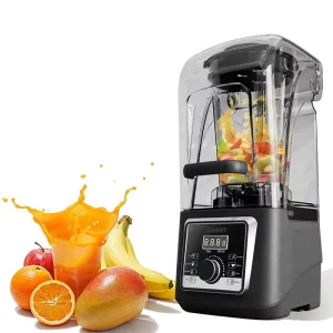 5L Large Capacity Big Blender Commercial Juicer High Speed 9850 Power Motor Silent Blender 2000W