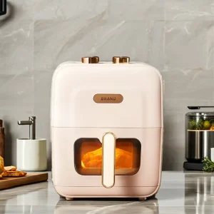 5L Large Capacity Low Fat Oil Free French Fries Oven Electric Visual Air Fryer