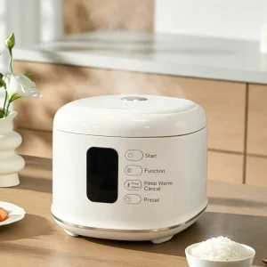 5L Rice Cooker Household Smart Reservation and Keep Warm Electric Rice Cooker 7 Cooking Modes Removable Inner Cover