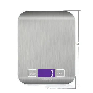 5kg 10kg Electronic Food Multifunctional Stainless Steel Digital Weighing Kitchen Scale