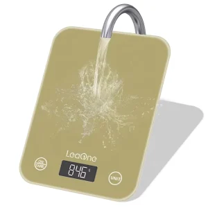 5kg Digital Coffee and Food Kitchen Scale Waterproof LCD Display Battery Powered Portable for Household Use