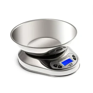 5kg Electronic Stainless Steel Smart Kitchen Scale Digital Household Food Scale with Bowl