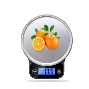 5kg High Precision Stainless Steel LCD Display Digital Kitchen Weight Scale Electronic Multifunction Kitchen Food Scale