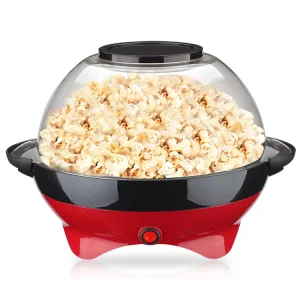 5l 800W 220V Home Electric Automatic Pop Corn Machine Mini Hot Air Popcorn Makers