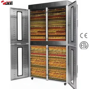6 8 12 16 32 64 Trays Commercial Food Dehydrator Machine Fruit and Vegetable Industrial Beef Jerky Dryer Fruit Dehydrator