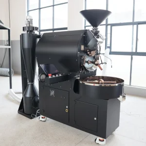 6-8kg Full Automatic Coffee Roaster Double-Layer Alloy Drum Intelligent Touchscreen Control