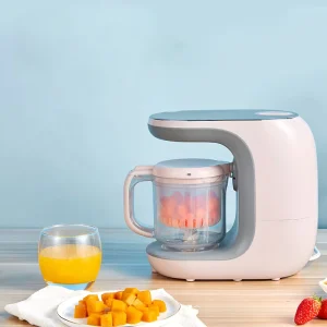 6 IN 1 Multi Baby Food Maker Steamer and Blender Puree Rice BPA Free Tritan Cup Baby Food Blender Digital Control Ready Stock