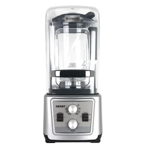 6 Litre Sound Enclosure Blender Milkshake Machine Commercial Mixer Blender Heavy Duty Professional Silent Blender