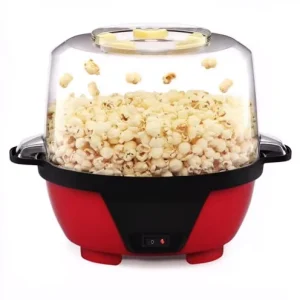 6 Quarter Stir Crazy 82505 Electric Plastic Household Popcorn Maker 1200W Class a Energy Efficient