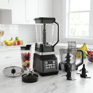 6 in 1 Detect Power Blender Pro with Blender Technology 1500W with Sport Jar