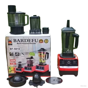 6 in 1 Electric Household Blender Juicer Meat and Vegetable Grinder Wall Breaking Machine with Plastic Container