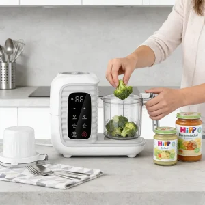 6 in 1 Italy Style Smart Baby Food Maker Baby Food Processor Baby Food Mixer with Touch Panel