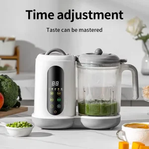 6 in 1 Multi functional Electric Auto Baby Food Processor Puree Steamer Portable Baby Food Maker