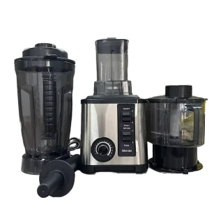 6 in 1 Stainless Steel Electric Fruit Smoothie Food Juicer Multifunctional Home Kitchen Appliance Plastic Blender Mixer Blenders