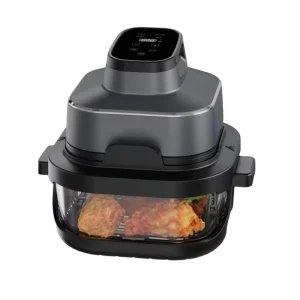 6.0L Glass Bowl Split Type Crispy Air Fryer Oven Electric Deep Fryer Machine Non Toxic Air Fryer