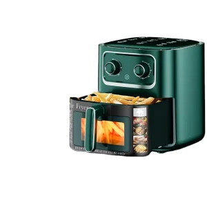 6.1-8.0L Stainless Steel Digital Control Industrial Air Fryer Oven Home Appliance OEM ODM SKD CKD