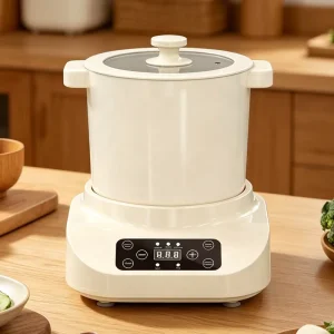 6.5L Household Electric Fufu Machine Sweet Potato Grinding Machine Small Cassava Crusher and Grinder with Peeling and Slicing