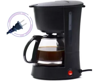600ML High capacity American Coffee Machine 650W Anti drip Function ETL Certified Electric Portable Automatic Thermal Design